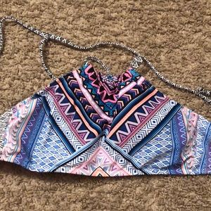 Halter bathing suit too
